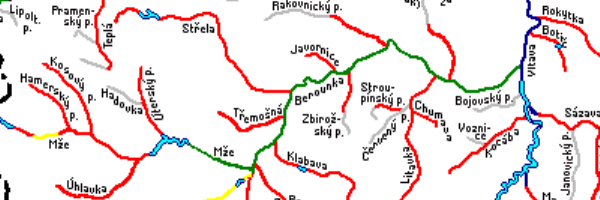 Mapa sjízdnosti