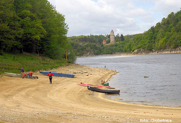 Zvíkov z Vltavy