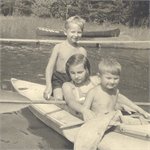 Na vodu s dětmi v letech 1942 až 1944