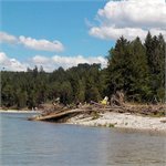 Isar pod městem Icking