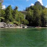 Erzhalden - výstup před soutěskou