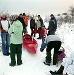 Zimní vodáctví tak trochu jinak