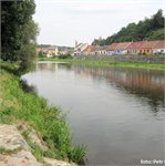 Řeka u Dolních Kounic