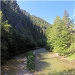 Most Prolesbrücke na začátku Salza schlucht