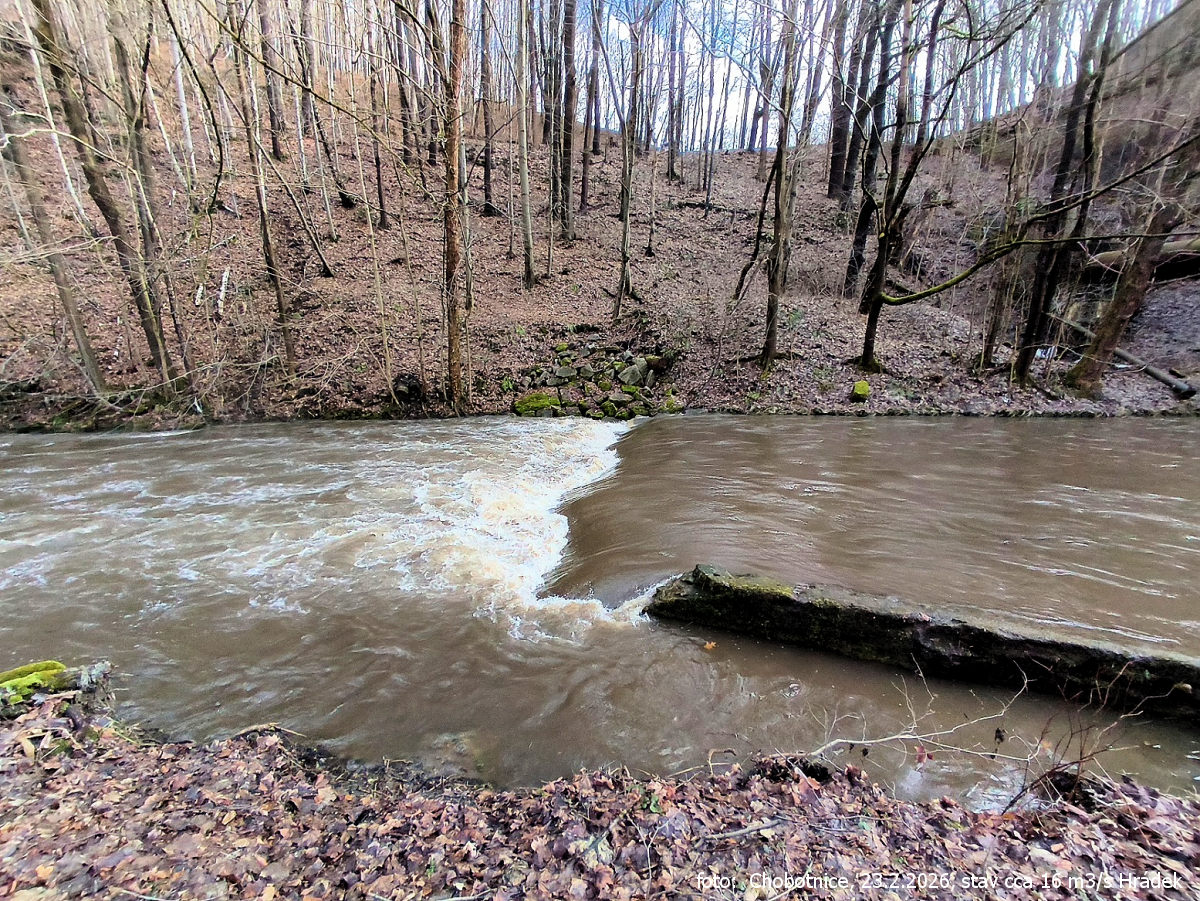 rkm. 19,2 Stupeň s lávkou