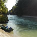 Souteska Entenlochklamm 08/2025, 23 m3/s Hutte