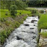 Rybí přechod vysokého nesjízdného jezu na Bělé