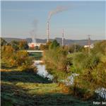 Otrokovice od dálničního nadjezdu