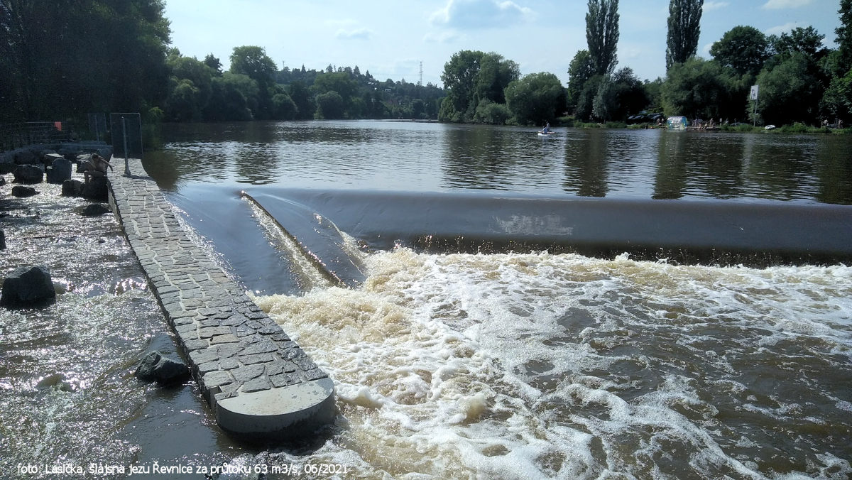 rkm. 19,5 Jez Řevnice za 60 m3/s