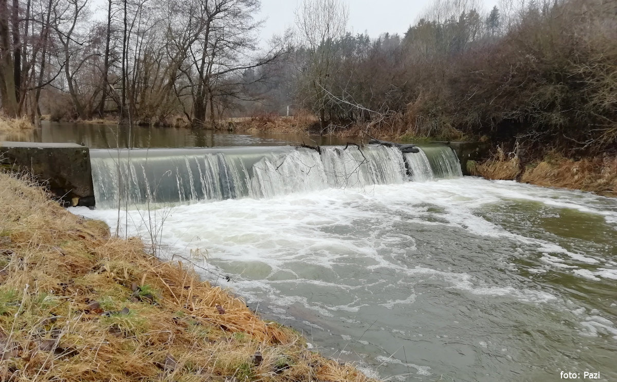 rkm. 35,4 Jez Louňovice (2.3.2019)