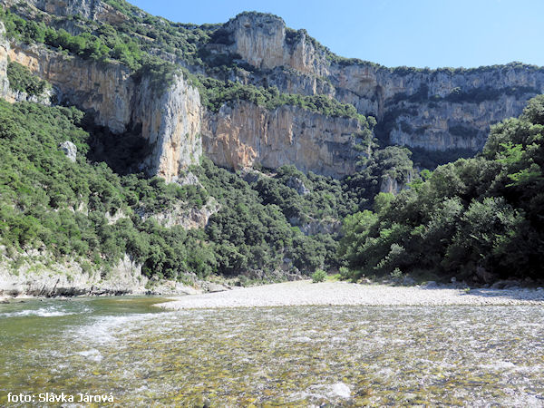 Soutěska Ardeche