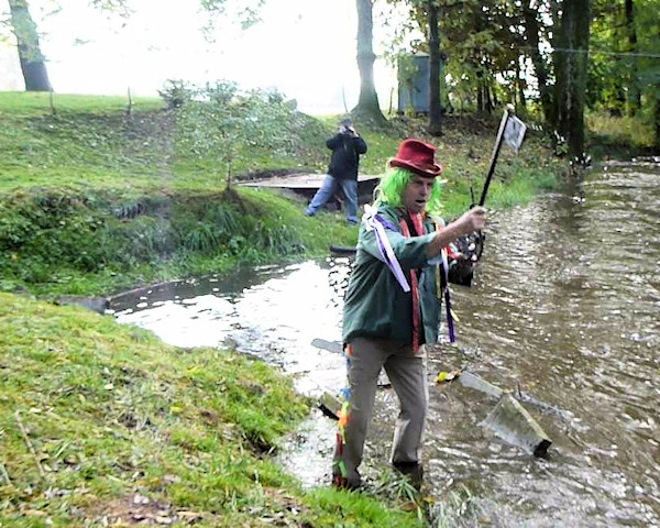 Zamykání Doubravy vodníkem Doubravákem