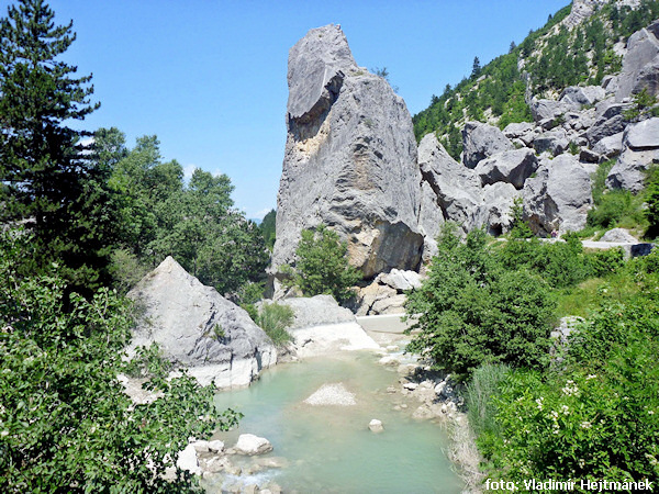 Drôme nad Die – divočinka