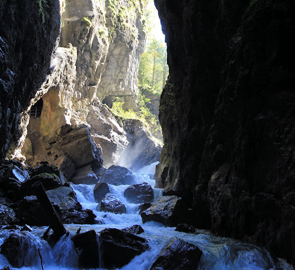 soutěska Partnachklamm