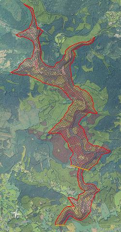 Mapa prehrady