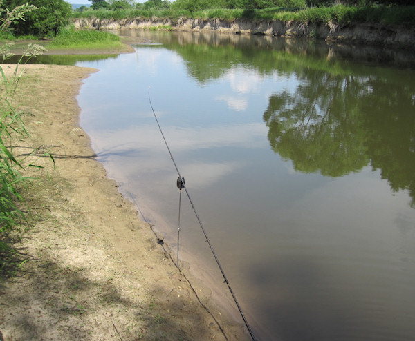 Rybaření na řece