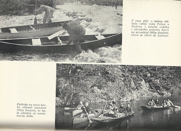 Foto z knihy Čtvrt století v čele vodáků