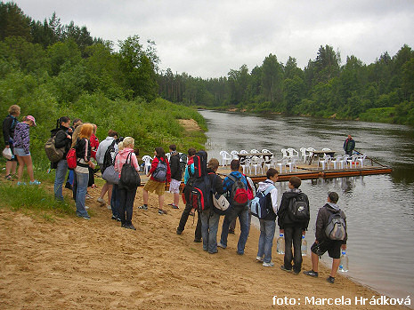 Rafting na Gauje