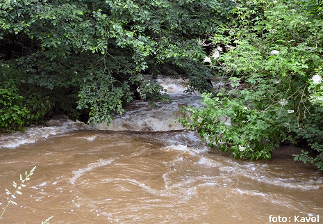 rkm. 44,6 rozvalený Venclův mlýn