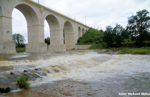 rkm. 140,5  Bolesławiec za 30 m3/s