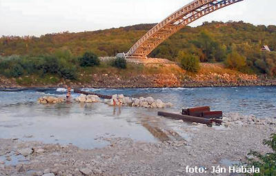 Most tranzitného plynovodu