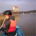Vzdutí Podhradského rybníka, město Plumlov