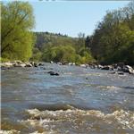 Pod jezem Kamenný Přívoz za stavu 12 kubíků v Nespekách, 04/2025